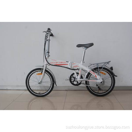 White Folding Electric Bike (TDM1202Z WITHE)